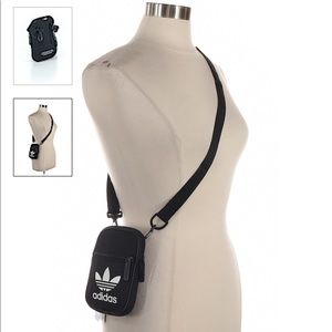 ADIDAS black crossbody bag
